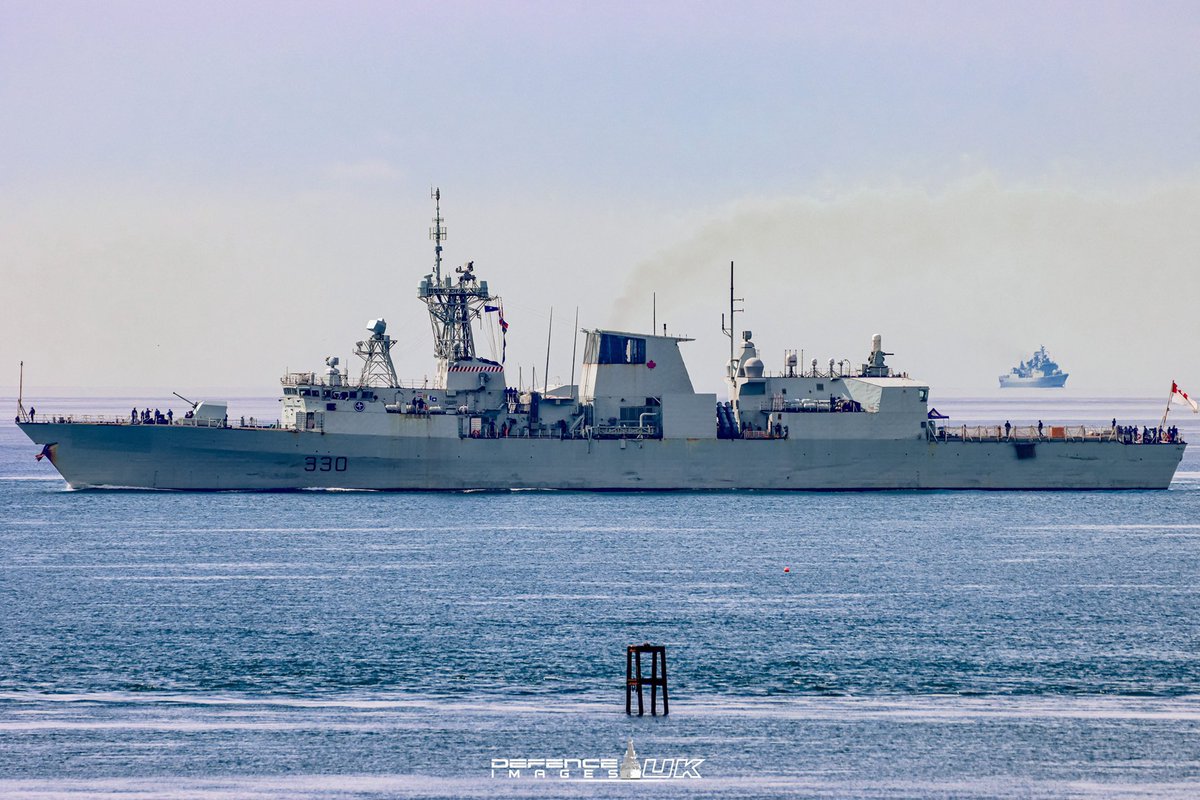 WarshipCam's tweet photo. HMCS Halifax (FFH 330) Halifax-class frigate coming into Plymouth, England - May 30, 2022 #hmcshalifax #ffh330

* photo courtesy of @defenceimagesuk https://t.co/sBiISPJFPU