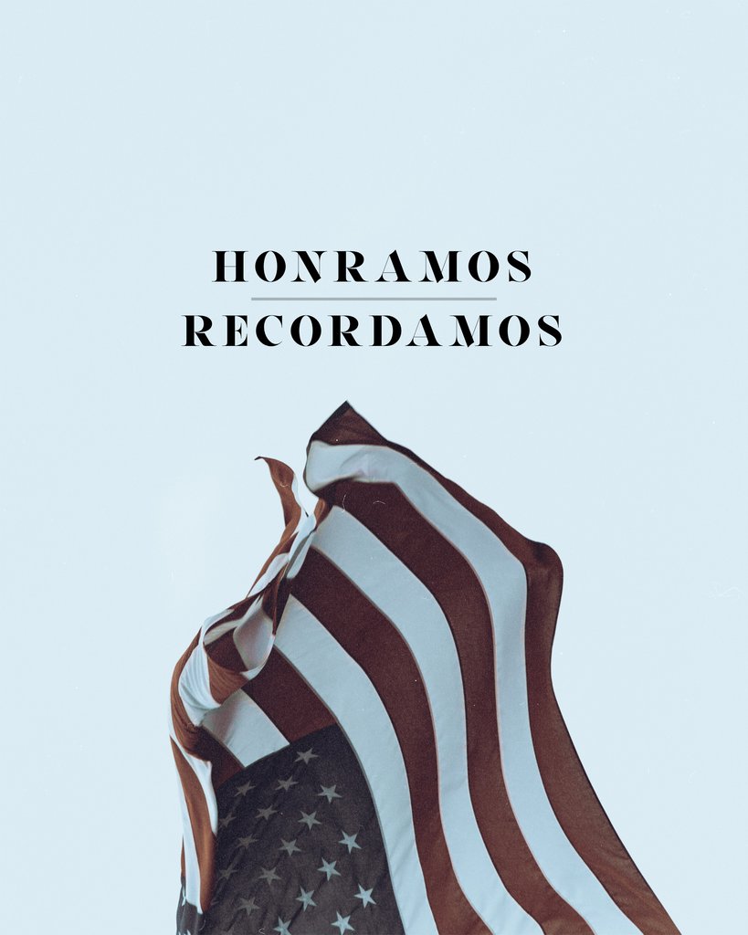 MundoDeFe's tweet image. Hoy es Memorial Day — el Día de los Caídos — y honramos el legado de aquellos que dieron sus vidas por nuestra libertad. Nadie tiene mayor amor que éste (Juan 15:13).