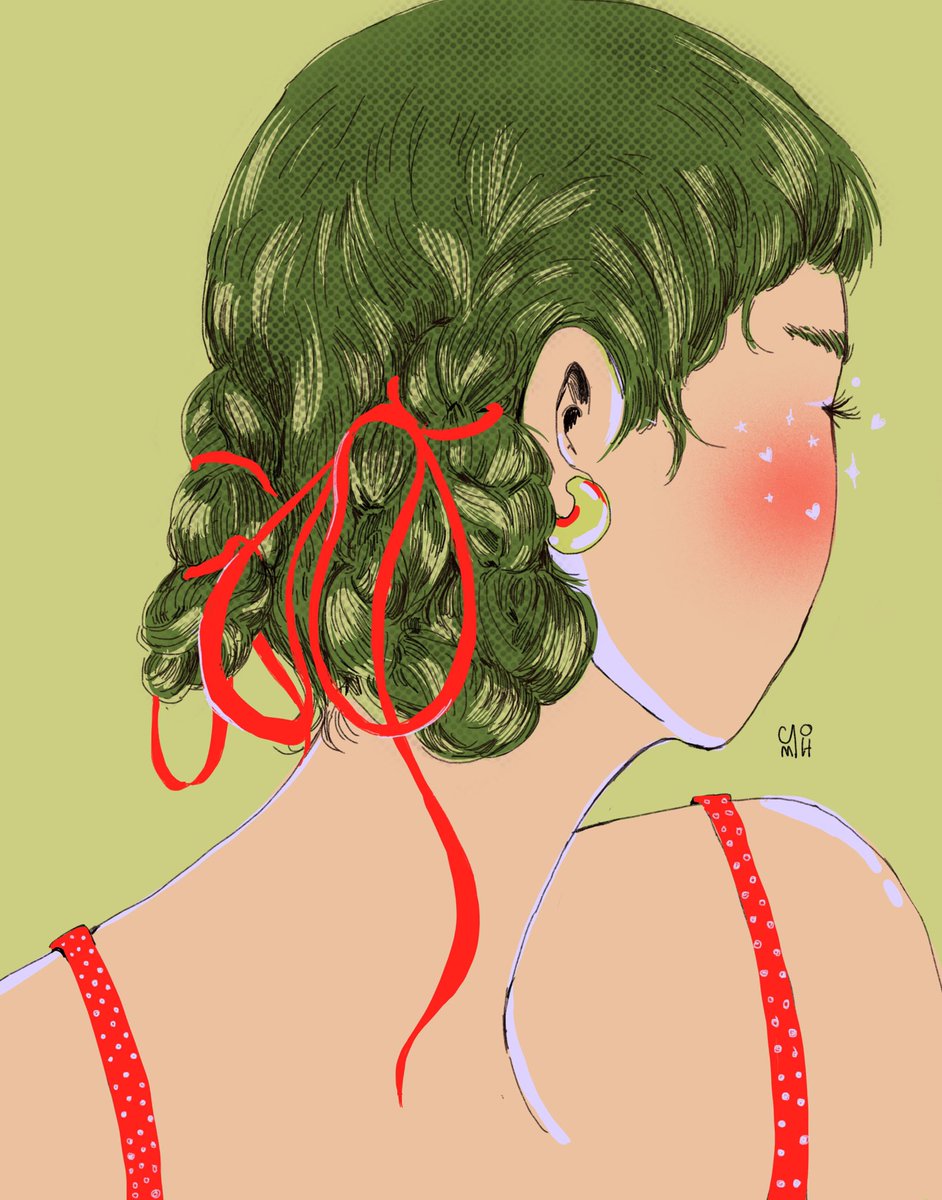 cccamioh's tweet photo. New portrait  ❤️ #illustration #freelancework https://t.co/cOuq0yX8OG