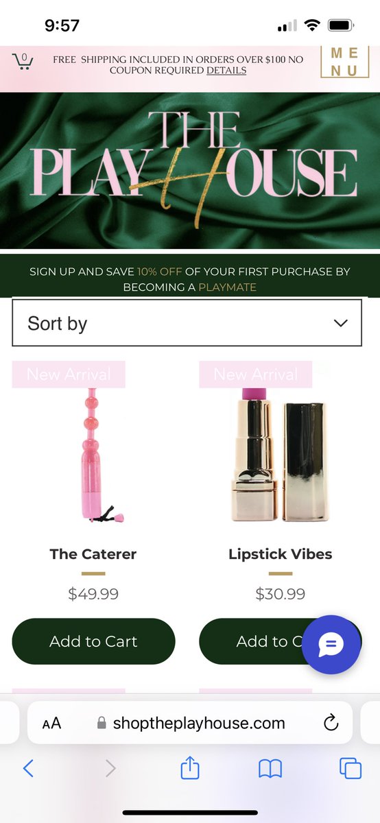 Happy Memorial Day PlayMates! Enjoy 40% off with a minimum purchase of $25.

Use Code: MEMORIALDAY

🚨 Roses will be in stock next week! 

shoptheplayhouse.com