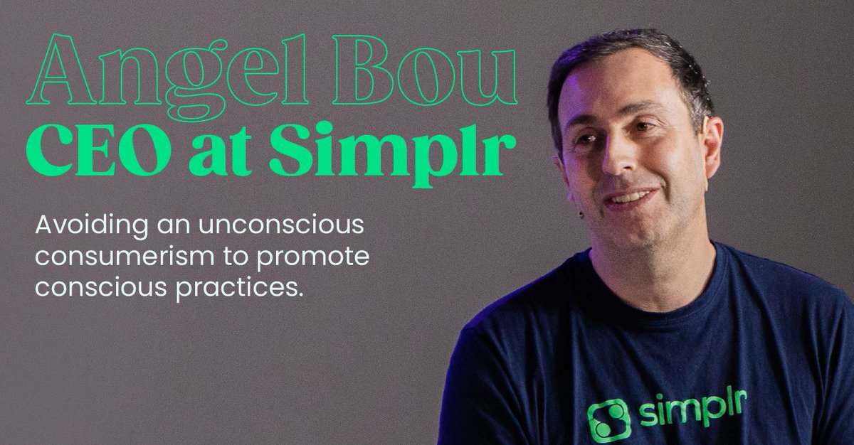 Simplr (@simplr_io) on Twitter photo See you in a few days at <a href="/south_summit/">South Summit</a>! Don't miss our CEO <a href="/AngelBou/">angela bouchard</a> as speaker in the conversation "Avoiding An Unconscious Consumerism To Promote Conscious Practices", so related to what we do at Simplr: promote the #CircularEconomy for #sustainability. See you in a few days at <a href="/south_summit/">South Summit</a>! Don't miss our CEO <a href="/AngelBou/">angela bouchard</a> as speaker in the conversation "Avoiding An Unconscious Consumerism To Promote Conscious Practices", so related to what we do at Simplr: promote the #CircularEconomy for #sustainability.