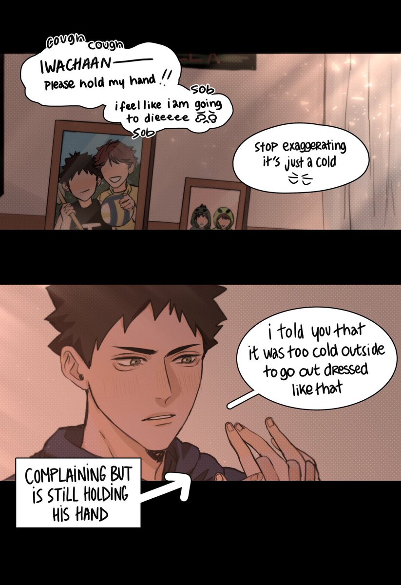 iwaoi- when your boyfriend is a fashion icon (?) 