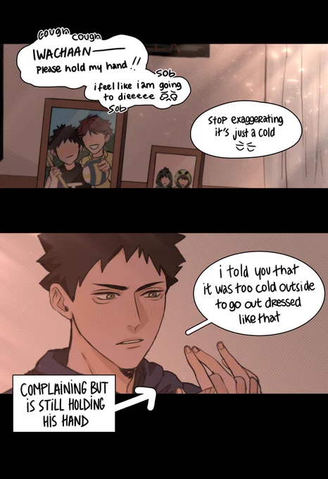 iwaoi- when your boyfriend is a fashion icon (?) 