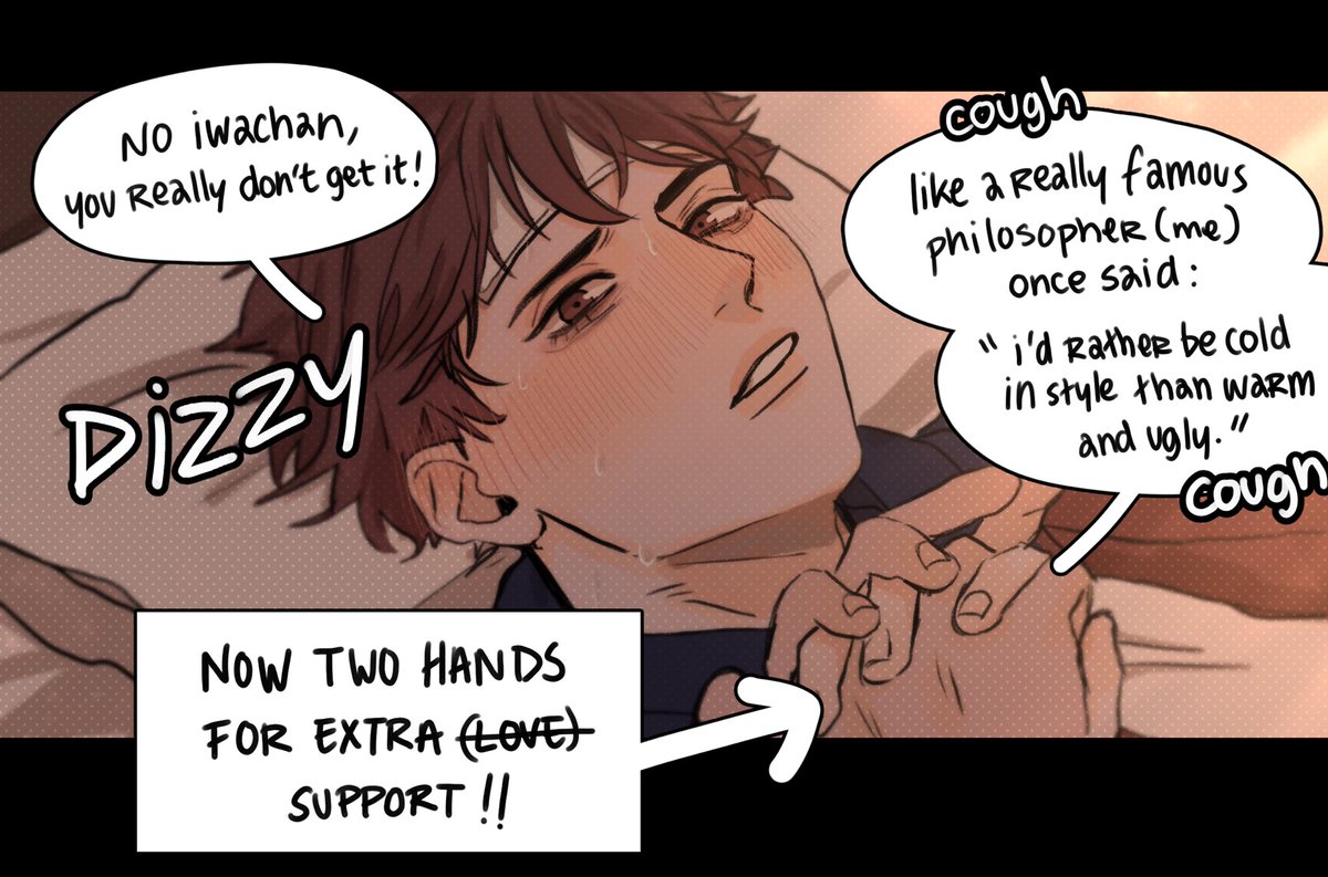 iwaoi- when your boyfriend is a fashion icon (?) 