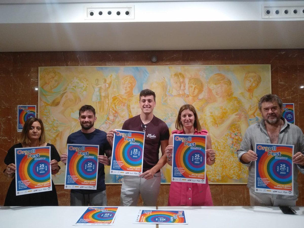 El Primer OrgullFest Monòver arribarà el pròxim mes de juny a la Plaça de Bous

Es durà a terme el 25 de juny a les 18:00 hores a la Plaça de Bous de Monòver i comptarà amb diverses actuacions, sessions DJ, Drag Queen i moltes sorpreses.

lateuaradio.com/monover/el-pri…