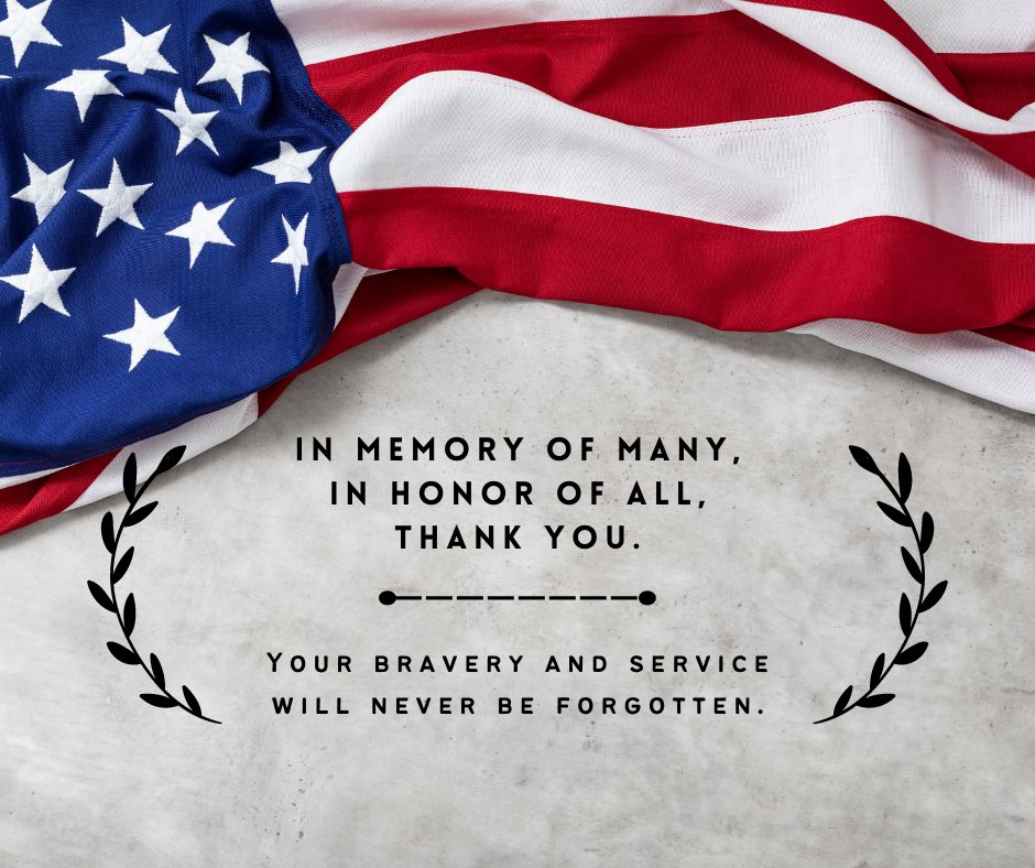 Today, CISD honors the brave men and women who paid the ultimate sacrifice on behalf of our country. 🇺🇸