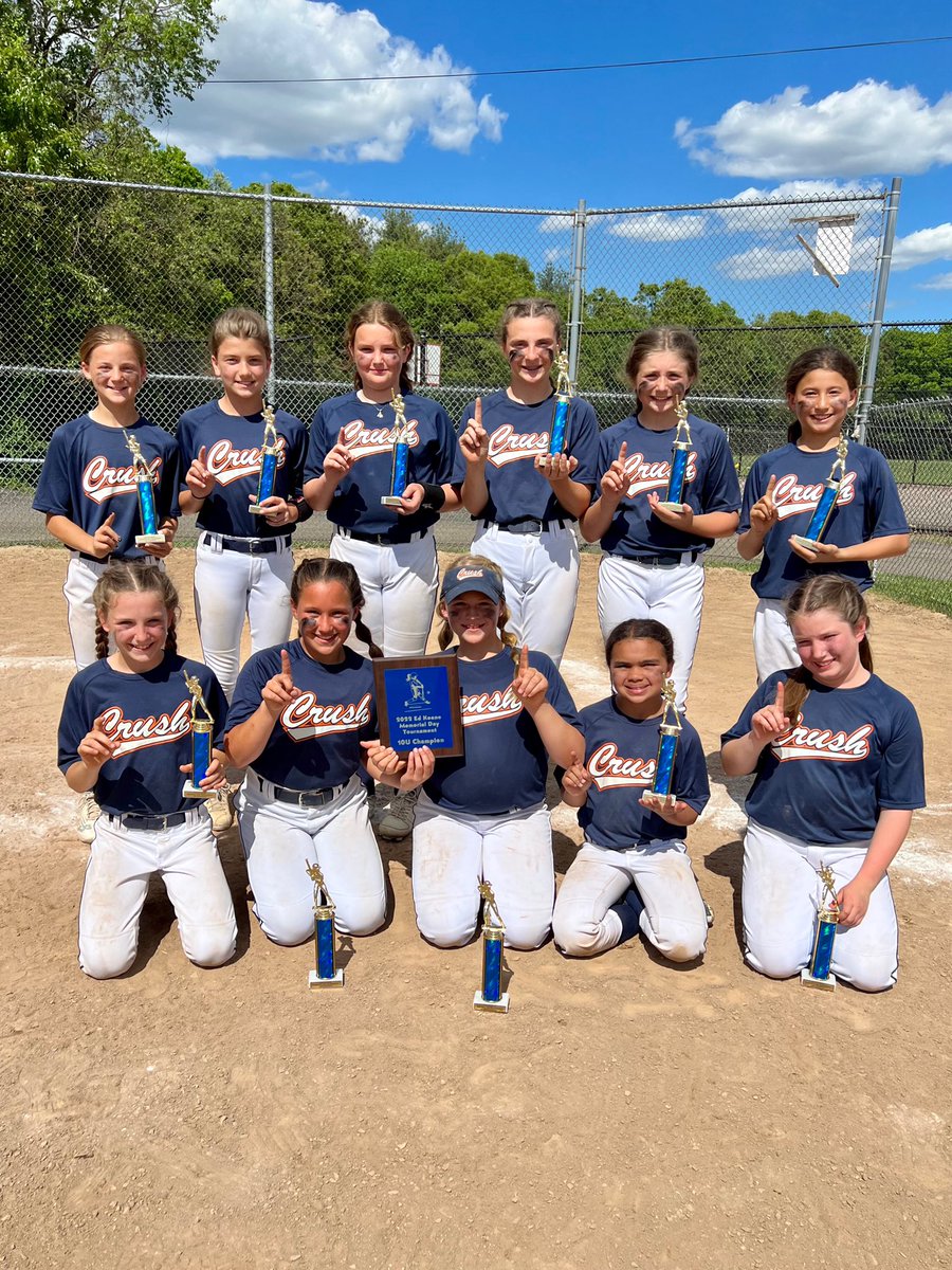 PolarCrush's tweet image. 10U Memorial Day Tournament Winners!
Go Crush Go!