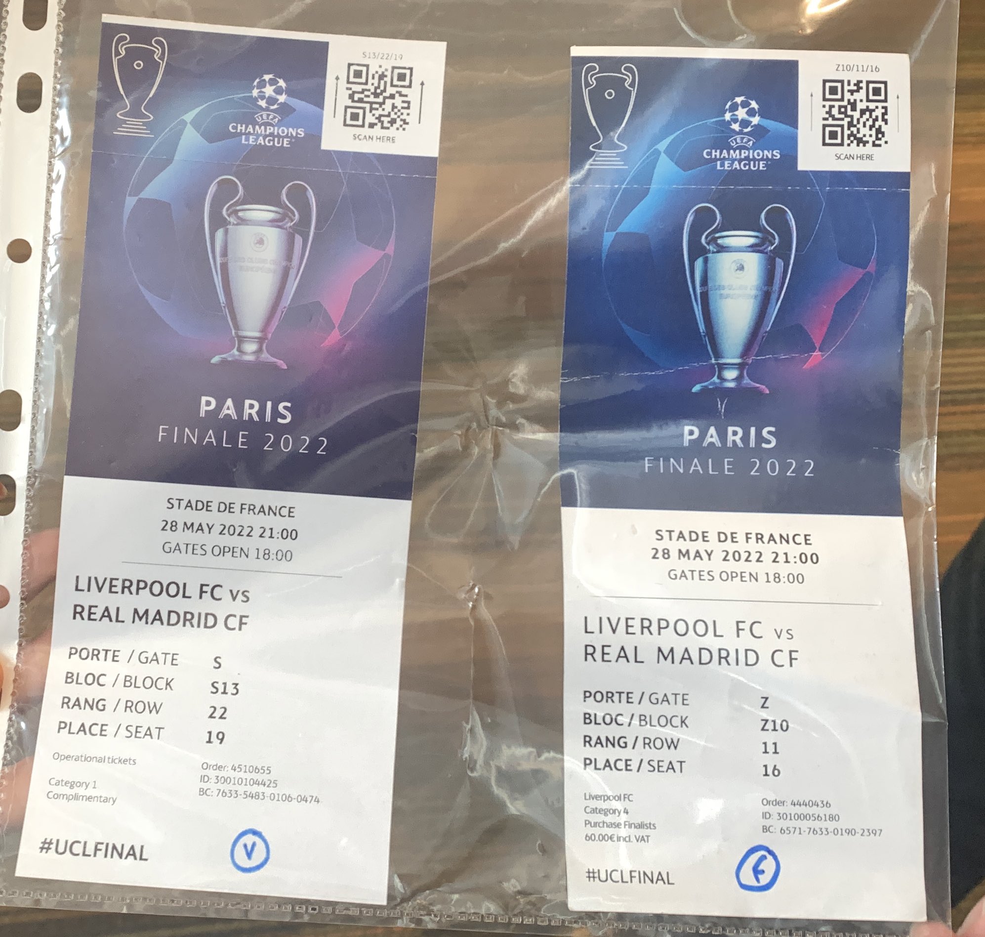 Champions League-tickets