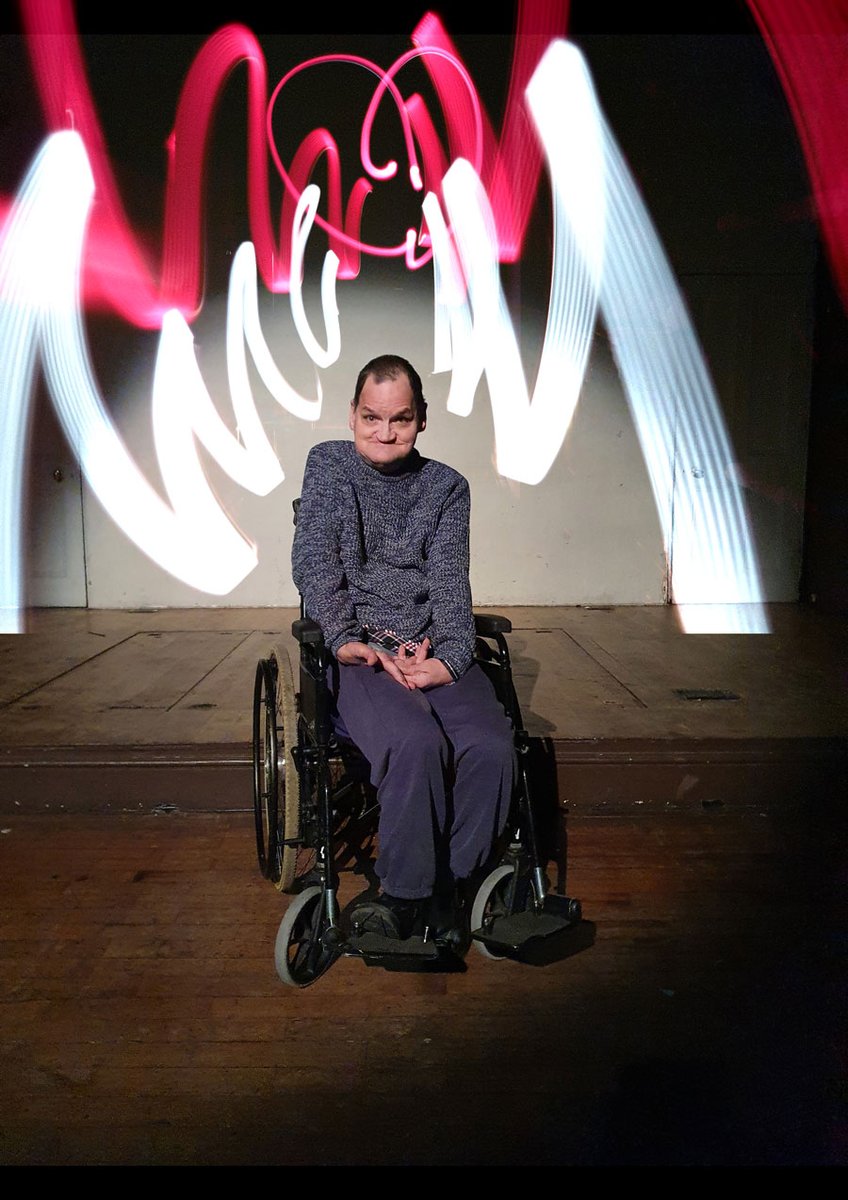 David Grindley lives on the Isle of Dogs and has decided that he will star in a show. David’s Play is a backstage comedy about being an actor with cerebral palsy and David’s means of communication. It explores friendship, acceptance, and (of course) the magic of theatre.