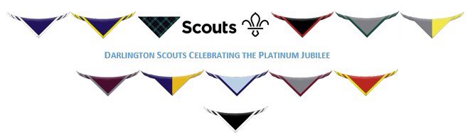 Darlington Scouts would like to congratulate HRH Queen Elizabeth II on her Platinum Jubilee💂‍♀️👑💂👸💂‍♂️ #PlatinumJubilee