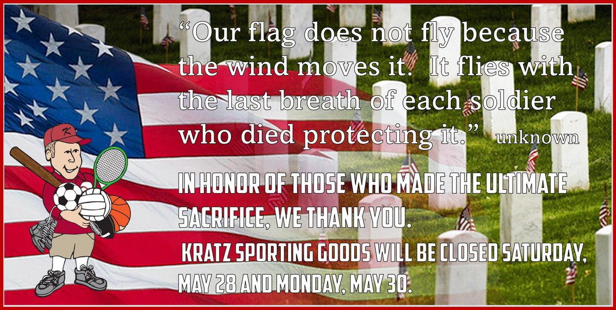 Kratz Sporting Goods (@kratz_sports) on Twitter photo 2022-05-30 12:43:55