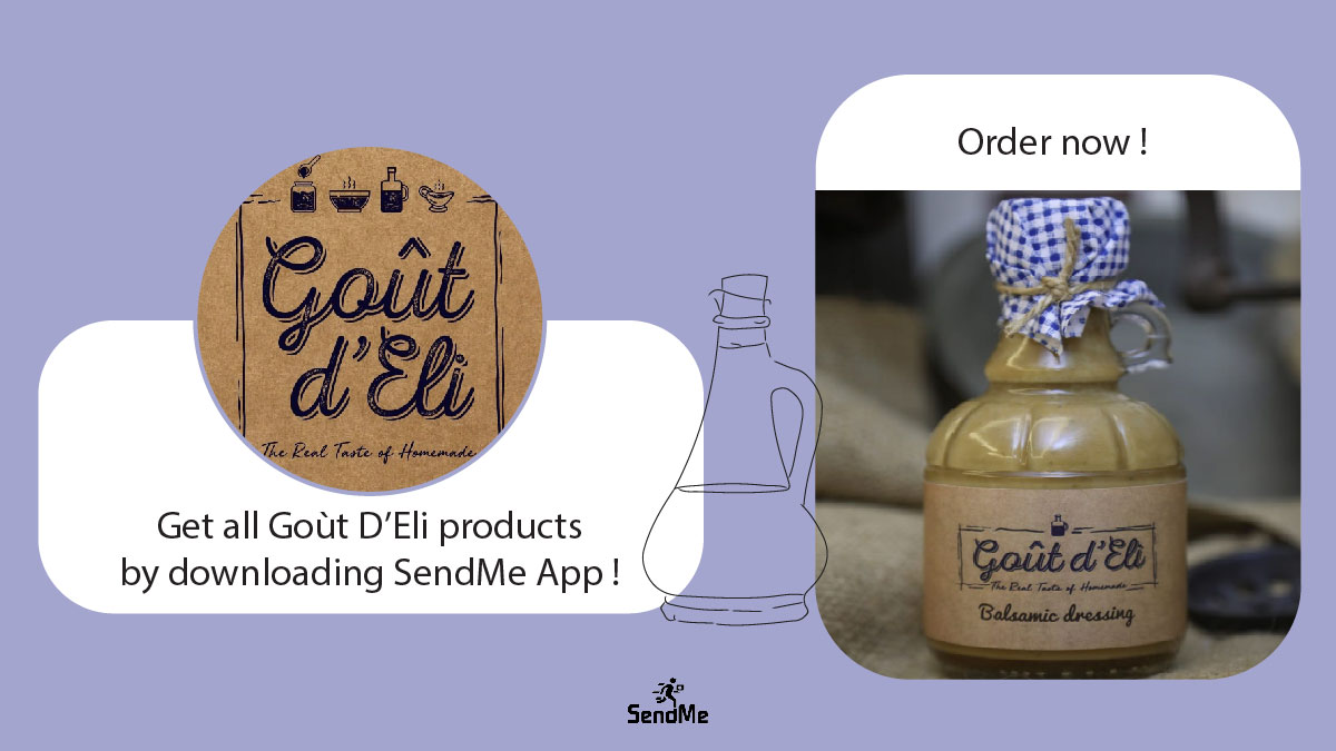 Check the Homemade mouthwatering Halawa, Dressing, Sauces and Syrups made by GoutDeli, made with passion, fresh ingredients and no preservatives ! 
Order now 👇 
deeplink.sendme.today/m6z63gyNERiX21…
sendme.today/lb
🚚 Fast &amp; secure delivery all over Lebanon
#Lebanon #SendMe #Delivery