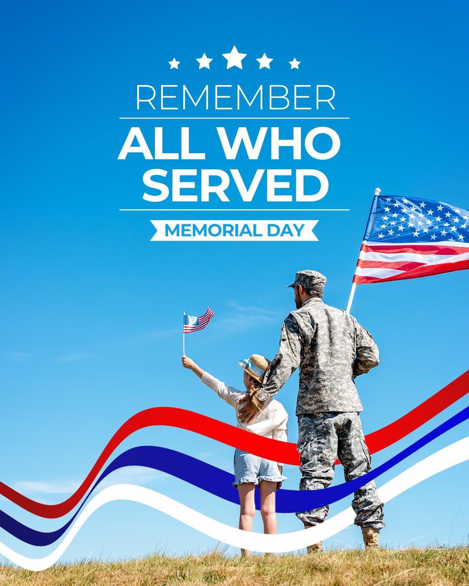 This #MemorialDay, let us remember all the brave Americans who lost their lives in service to our country. Heroes whose contributions we can never fully repay. 🙏