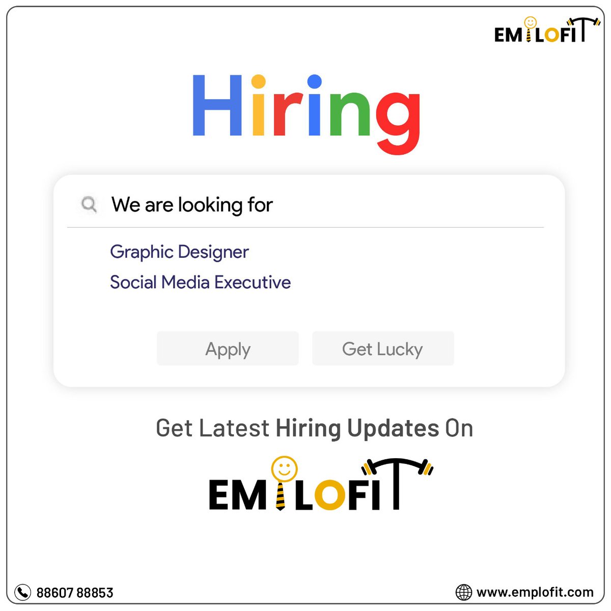Emplofit1's tweet photo. To hire is to take people higher.
#hiring2022 #jobforyou   #jobs #hardwork    #jobvacancy https://t.co/cQ1MqKjS39