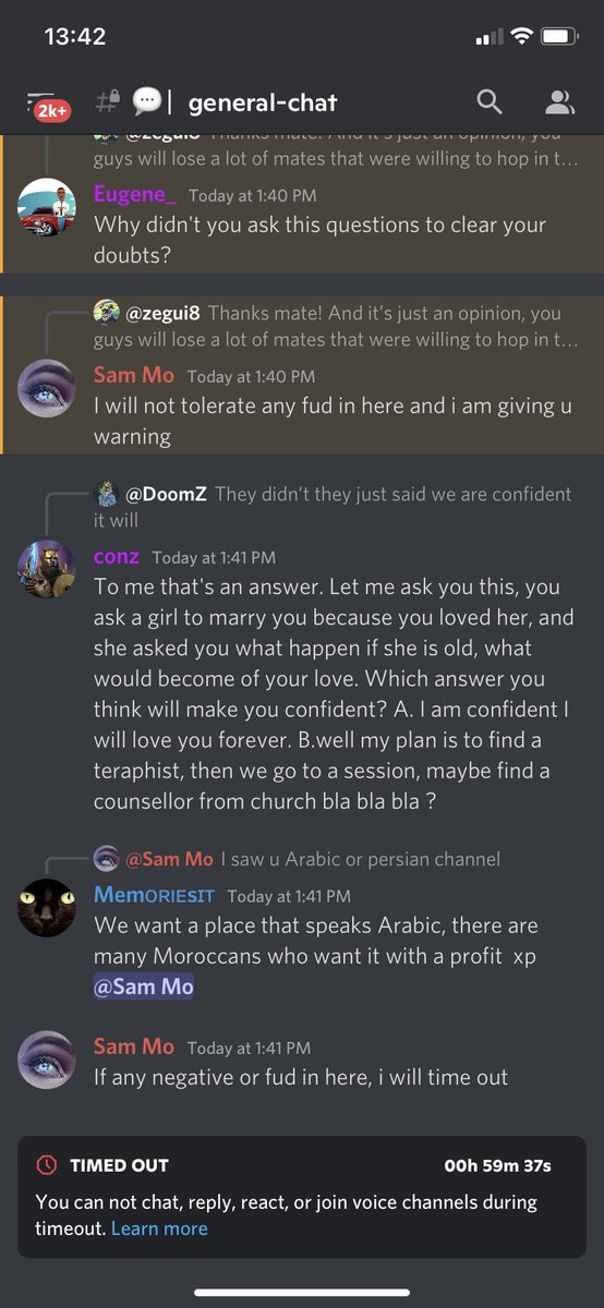 Zegui824's tweet photo. @Eikonikos_HQ Great mod team that bans folks for simply expressing their opinion ahahahaha lovely! From Portugal with love mates https://t.co/xd0OEWhcK3