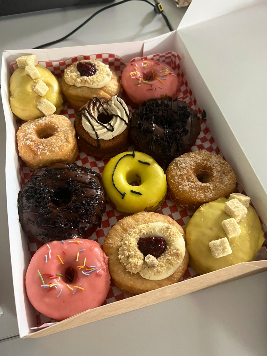 taylorlthompson's tweet photo. Celebrating the start to soft-live with our Bristol-based Epic team today! 🍩#EpicReady #donutpanic https://t.co/zHeI3zdOHi