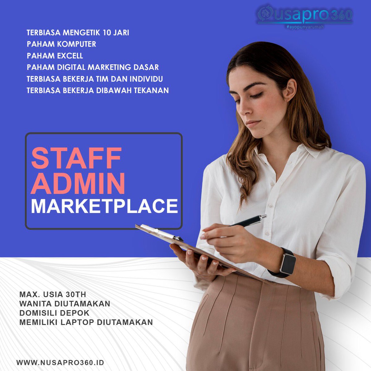 #infoloker #infolokerdepok #infodepok #lowongankerja #infolowongankerja