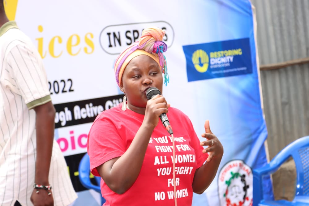 We commit as @cghrdkenya to provide a platform for more engagement on matters politics ahead of this year's General Elections.

- Rachael Mwikali
#NairobiVoices