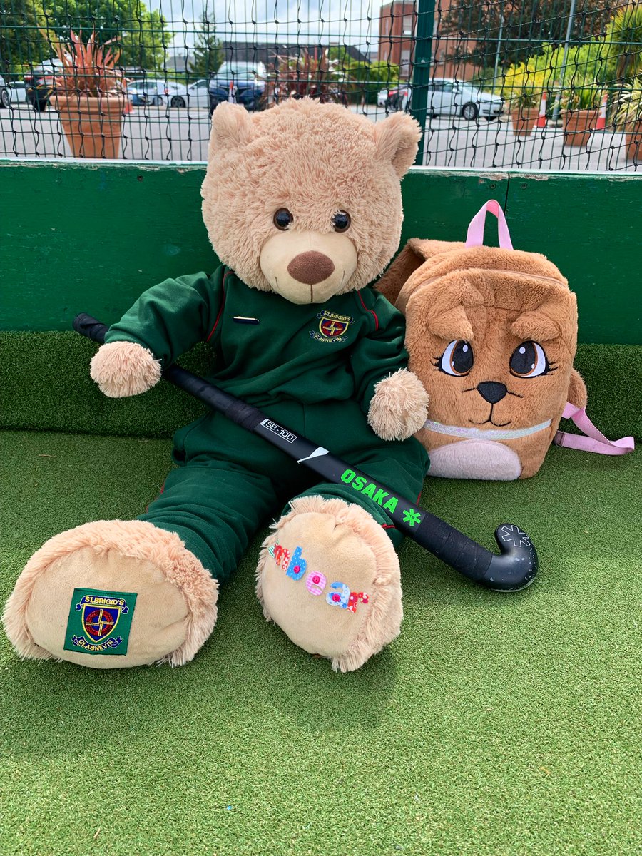 stbrigids_gns's tweet photo. Ambear who loves exercising and knows how important it is for positive mental health also joined 6th class, Room 15 for hockey today. She became an instant new recruit and loved the game 💕🐻 🏑. @BotanicHOC @stmarysglasnev https://t.co/DyQfPJFwNg