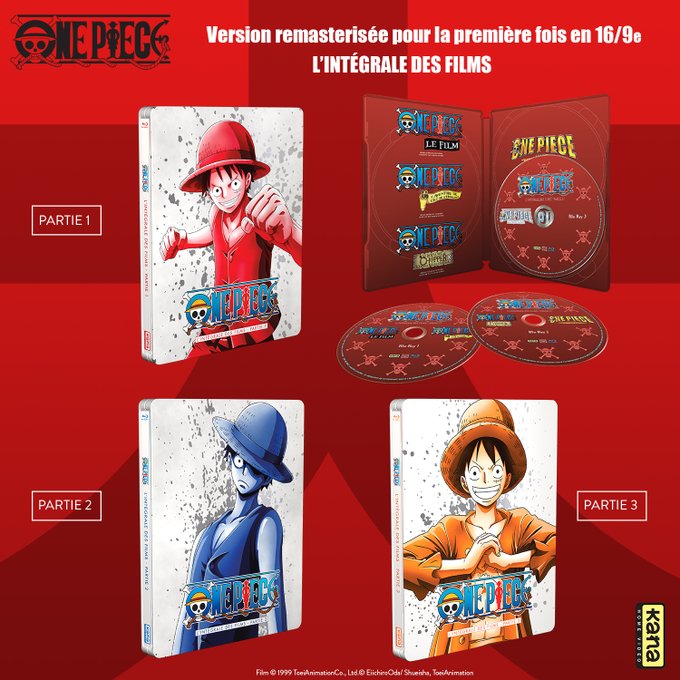 One Piece - EDITION EQUIPAGE - PARTIE 4: Coffret DVD / BluRay Manga chez  Kana Home Vidéo