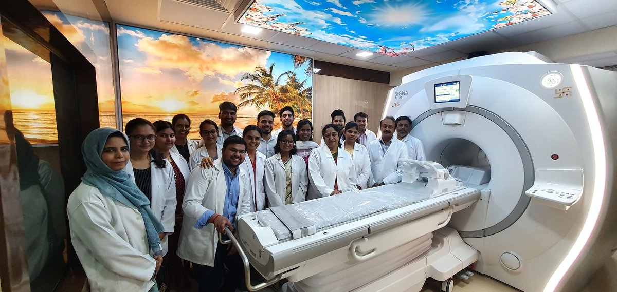 Expanding access 2 #healthcare, we recently partnered with Govt. of @TelanganaCMO for #installation of latest 1.5 T Widebore MRI GE SIGNA ARTIST at Gandhi Hospital Secunderabad.

A proud moment for us as we celebrate our #first installation of product in the state. #ToTheLastMile