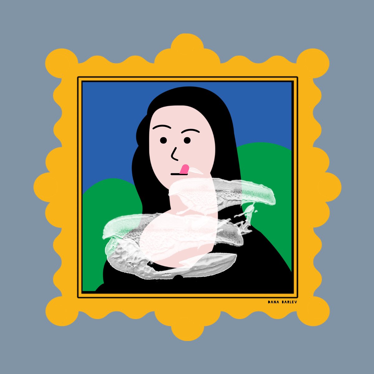 danabarlev's tweet photo. #monalisacake #monalisa https://t.co/x1fWva2G3x
