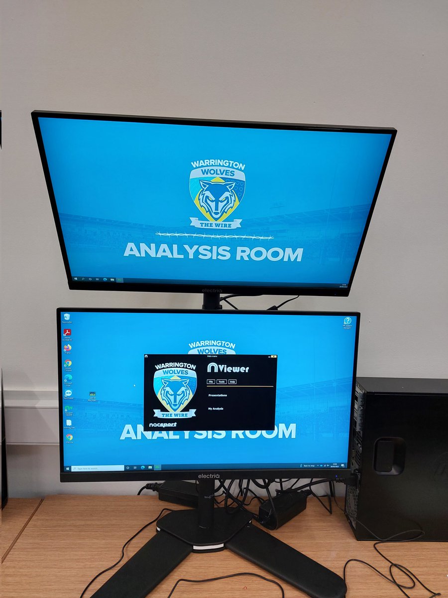 AnalysisPro's tweet image. It&apos;s always a good day catching up with @stemills1 at @WarringtonRLFC to work through their @Nacsport workfkows! 

#videoanalysis #performanceanalysis
#AnalysisForAll