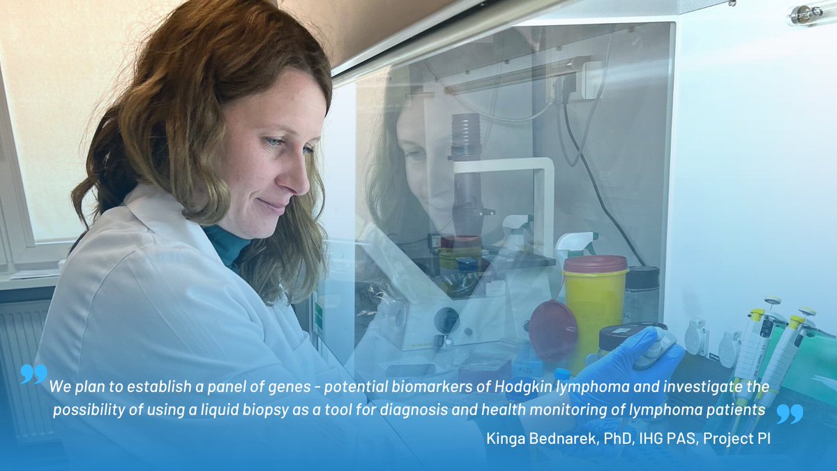 NEXT_LEVEL Project (@nextleveleu) on Twitter photo New research project ‘cfDNA methylome analysis in #Hodgkin #lymphoma #patients’ will be implemented in <a href="/igcpan/">Instytut Genetyki Człowieka PAN</a> by young researcher – Kinga Bednarek, PhD with the support of expertise from <a href="/uni_ulm/">Universität Ulm</a> researchers.
<a href="/researchumcg/">Research UMCG</a> <a href="/crighent/">CRIG</a>
#hematology #oncology #H2020 #nextlevel New research project ‘cfDNA methylome analysis in #Hodgkin #lymphoma #patients’ will be implemented in <a href="/igcpan/">Instytut Genetyki Człowieka PAN</a> by young researcher – Kinga Bednarek, PhD with the support of expertise from <a href="/uni_ulm/">Universität Ulm</a> researchers.
<a href="/researchumcg/">Research UMCG</a> <a href="/crighent/">CRIG</a>
#hematology #oncology #H2020 #nextlevel