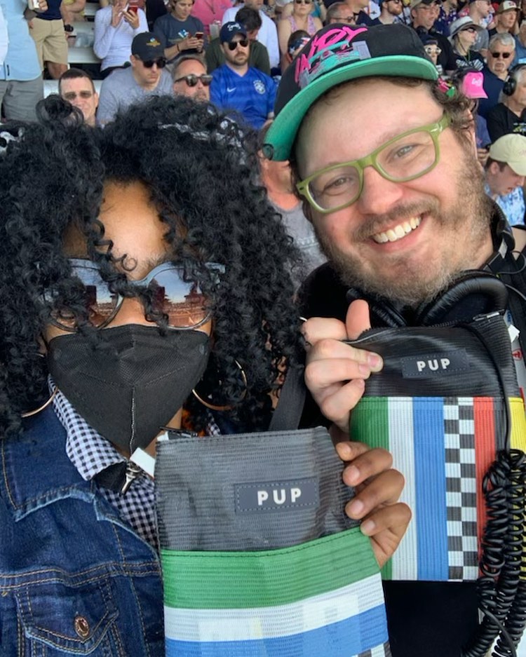 PUP fans are the best fans. For the 2nd year in a row, we sold out of our limited #Indy500 products! Thank you for all your wonderful support and thank you to our partners at @ArrowMcLarenSP for the material to make so many amazing pieces!🏁