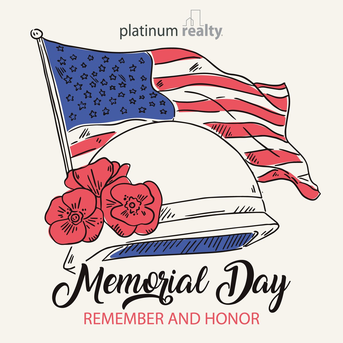 PlatinumRealty's tweet photo. Today and always, we honor and remember those who have served our nation and given the ultimate sacrifice.  #memorialday2022 #rememberourfallen https://t.co/JBctOckjvl