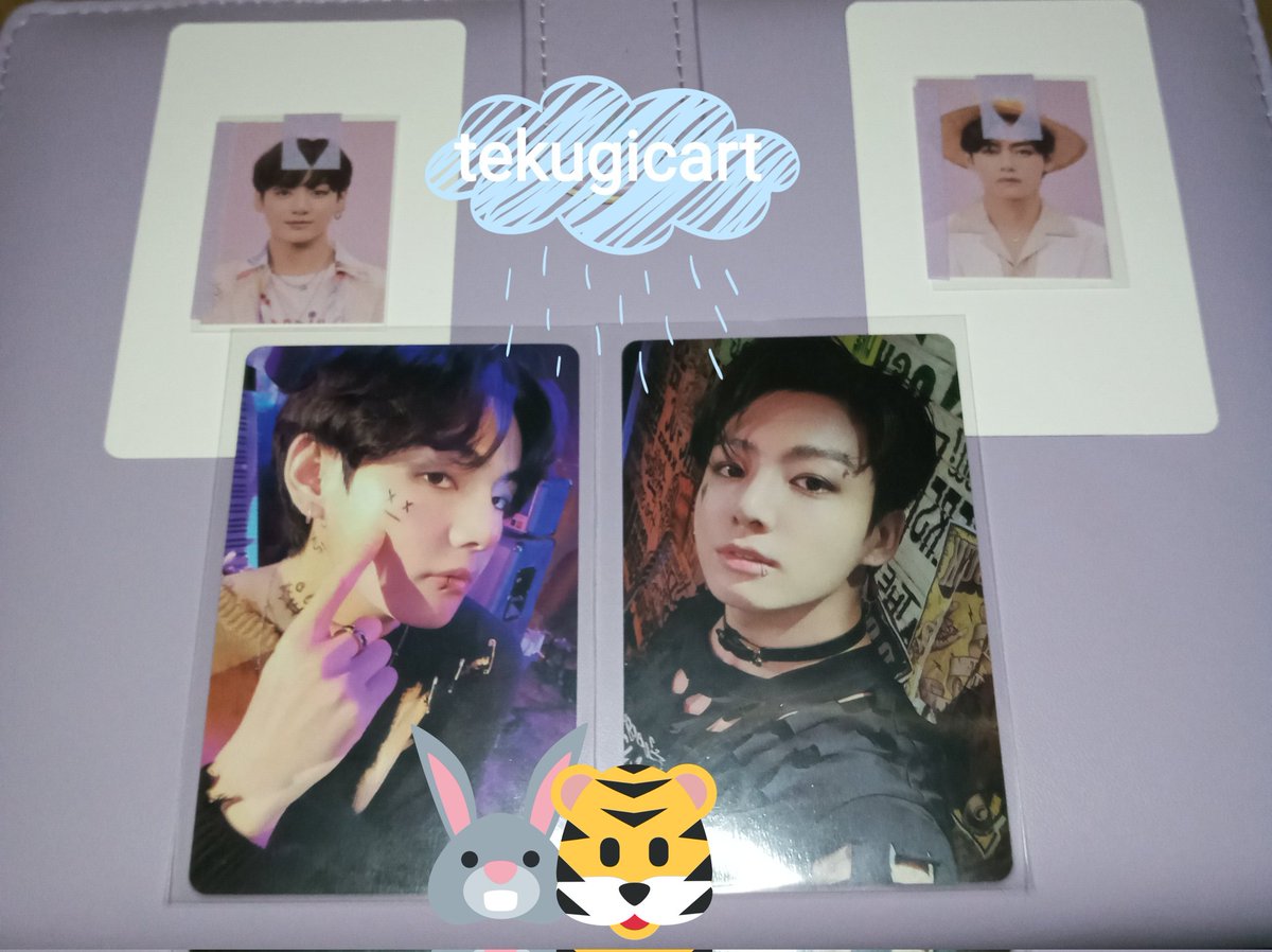 tekugicart's tweet photo. ♥︎— [#n_mails] from 
@dilflomats

super late feedback >< hello ate shin ! taekook sg22 arrived to me safely without scratches po ;) thank you so much for packing (super ganda din ng packaging !!! 😩💞) them well and for the freebies ! ♡ 

·˚ ༘ #dilflomatproofs' https://t.co/PmSjZe2quM