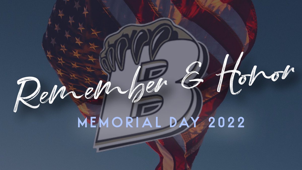 ❤️🇺🇸💙 THANK YOU to the men and women who gave their lives in service protecting our nation’s freedom. We will never forget! 💙🇺🇸❤️ <a href="/BradleyCentral/">Bradley Central H.S.</a>