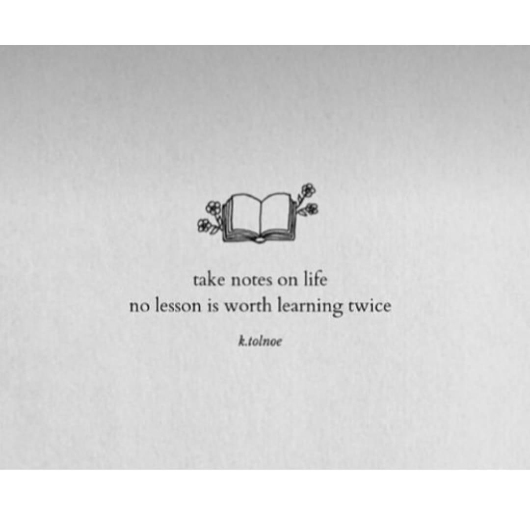 IesJaspalsingh's tweet photo. No life lesson is worth learning twice! https://t.co/fQbKXs4pVv