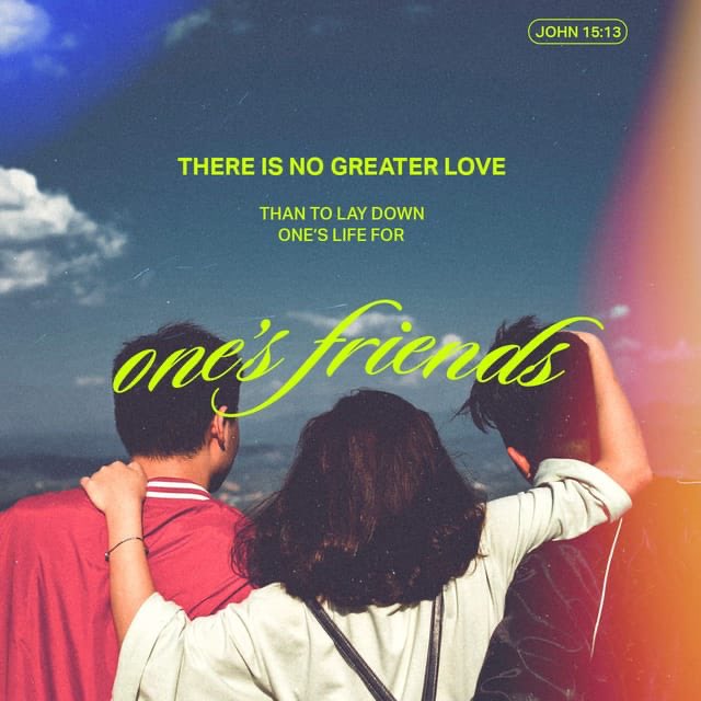 Jesus came on this earth to preach love and forgiveness. Then gave his life for our sins, his love for us eminence. He just ask’s us to love each other the way he loves us. Be there for each other and share his love. bible.com/bible/12/jhn.1…