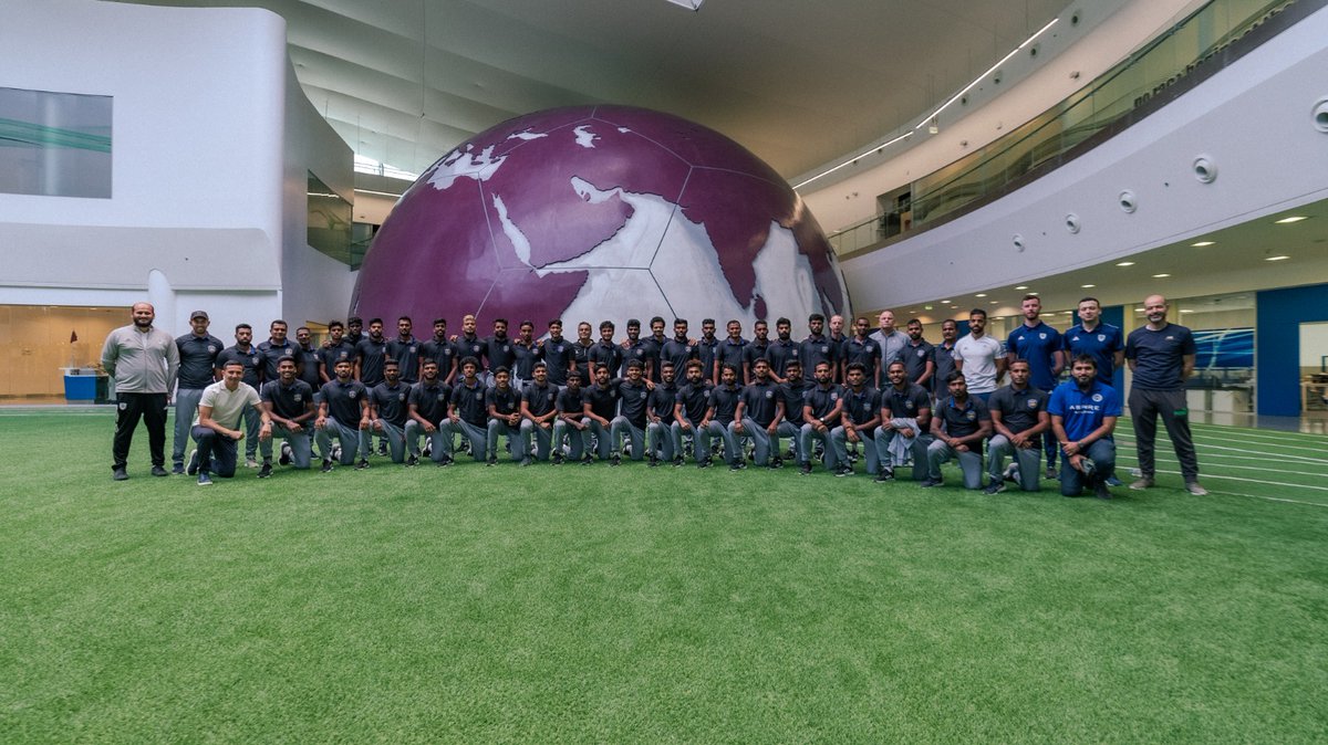 Happy to welcome Sri Lankan National Team 🇱🇰⚽️<a href="/OfficialFFSL/">Football Sri Lanka (FSL Official)</a> today at #AspireAcademy where our Football Performance and Science staff conducted Body Composition Assessments for the team's players during their visit to the academy's Football Performance Center.