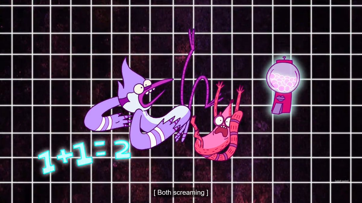 Regular show in 4 tweet media