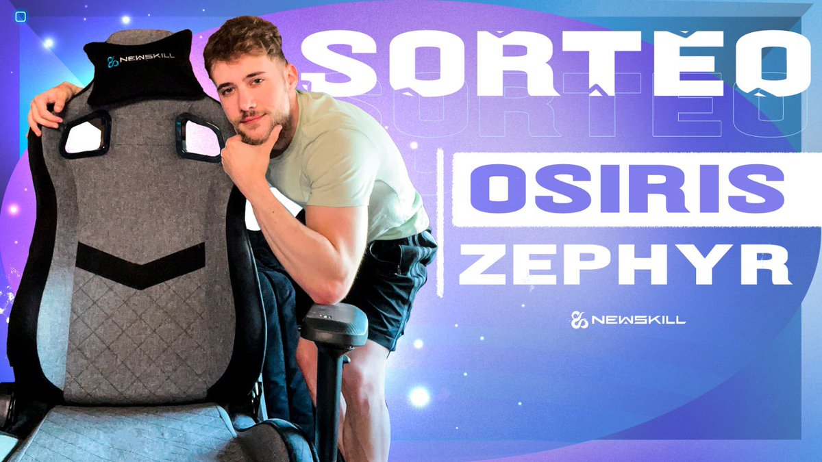TheCarolos's tweet photo. #SORTEO 
¡Gana una silla Newskill Osiris Zephyr como la mía!
Podrás elegir el color.
Requisitos:
🔁 RT al tweet
👉🏻 Sigue a @newskill_ES y @TheCarolos
👉🏻 Comenta con el HT #CarolaxNewskill y menciona a un amigo.  Sin límite de comentarios. https://t.co/c7D4NgDIgv