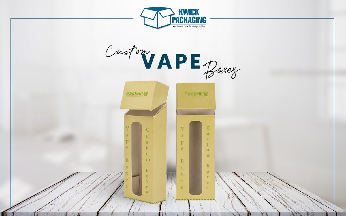 pcakagingboxes's tweet image. Kwick Packaging offers you the Custom Vape Boxes that are manufactured with the Kraft material and also perfect for the purpose of packaging Vape and related products.
#vapeboxes #customvapeboxes #vapepackagingboxes 
For more details, visit us: kwickpackaging.com/custom-vape-pa…
