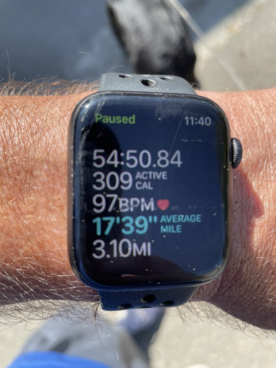 UltrasOrDie's tweet photo. Moose and I went on a 5K walk representing the ND Beef Commission. This is my first virtual race.
#NDBeef https://t.co/K88Py1ERuw