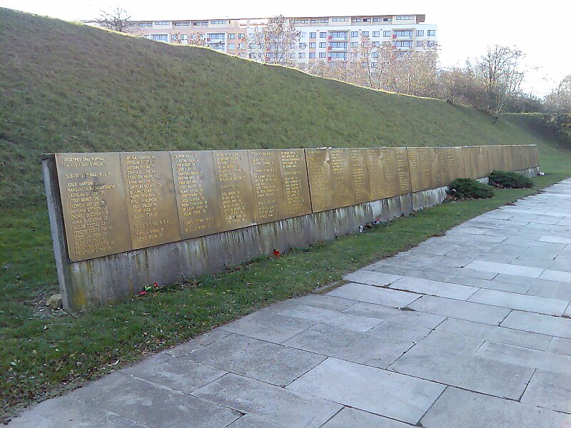 LidiceLives's tweet photo. Subsequent to Heydrich's wounding, from May 28 to June 10, 1942, Karl Frank ordered that 244 men and women be brought before firing squads at Kobylisy, Prague, and Brno alone. Thousands of people were interrogated by the Gestapo and sent to concentration camps @SoTCityCouncil https://t.co/rJ2uuP4l6o