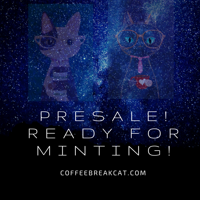 The presale giveaways, minting open from June 4th 💥
So, we are giving away presale spots + 10 FREE NFTs 
To win: 
Visit x.com/CoffeeBreakCat
1️⃣ Follow 
<a href="/coffeebreakcat/">Coffee Break Cat NFT</a>
2️⃣ Like this post and RT by tagging 3 friends 
3️⃣ And mention #coffeebreakcatnft
Ends on June 5th
