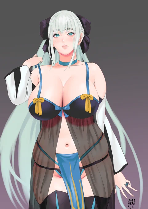 夜のモルガン
出たから描こうと思ってたけど原稿上がったんでようやく描けました。
ちょっとした差分はファンボックスで。 