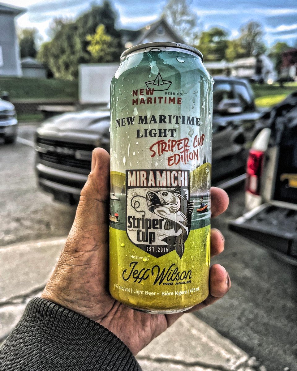 FishHardDave's tweet image. I came to Miramichi for the Striper fishing but some came for the beer! Pretty cool that they brewed a bunch for the event! Loved it down here! Looking forward to next year already! #StriperCup #HaveAColdOne #MiramichiStriperFishing