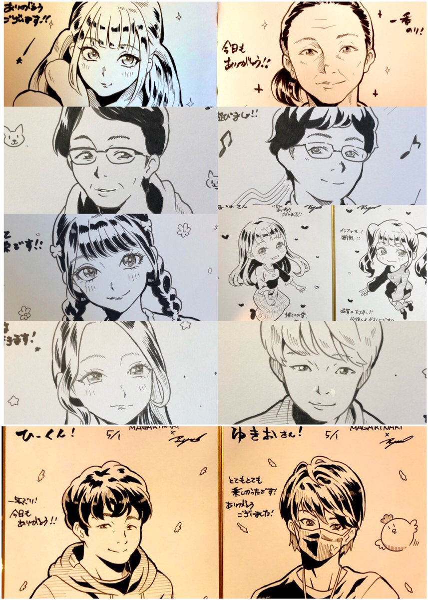 久しぶりにアナログもりもり描けて楽しい5月でしたね✒️
 #今月描いた絵を晒そう 