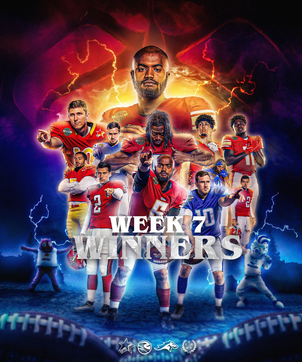 UFLonFOX's tweet photo. Your Week 7 winners 🔥⚡️

Did your team come out with a win? https://t.co/BAHV3Fay3e