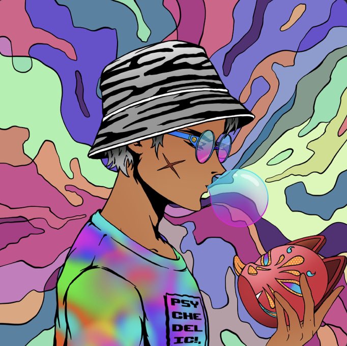 doctorhead2's tweet photo. #NFT #SOL #MajicEden #TrippyWorld
最近の超お気に入りです👍✨
@trippyworldlabsさんの作品 https://t.co/ecBFpBbdh2