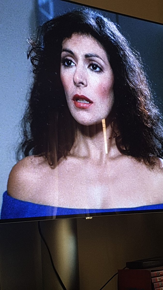 Mr_P_Robinson's tweet photo. @Marina_Sirtis gorgeous then,  and still gorgeous now. https://t.co/R97VwPhqad