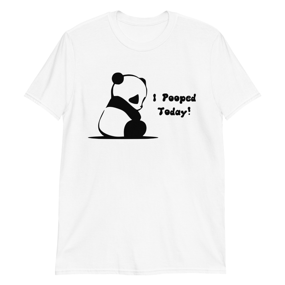 Shy Panda Poop Unisex T-Shirt available exclusively at the official I Pooped Today!™ ipoopedtoday.com
💩💩💩
#IPoopedToday #IPoopedTodayShirts #FunnyShirts #Meme #Memes #NoveltyShirts #Panda #shy #exclusive #cute