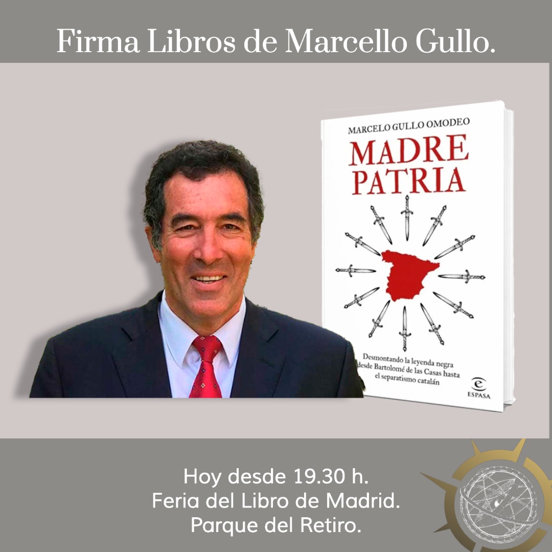 Hoy <a href="/marcelogullo/">marcelogullo</a> en #FeriaDelLibroMadrid2022 ¡No os lo perdáis!
