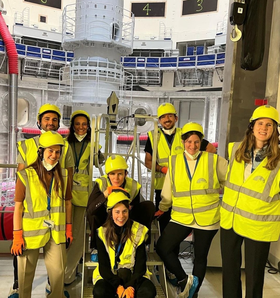 On May 10, #ITER played host to a team from <a href="/chloefashion/">Chloé</a> and its creative director <a href="/gabrielahearst/">Gabriela Hearst</a>. She has become a trailblazer driving #sustainabilityinfashion and has had intensity &amp; focus on #fusionenergy for the last months. More about this visit at: bit.ly/3PNip13